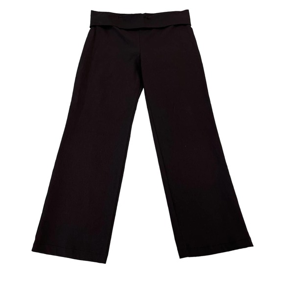 NWT Ripe Maternity Brown Fold Over Pants Large - Picture 1 of 5